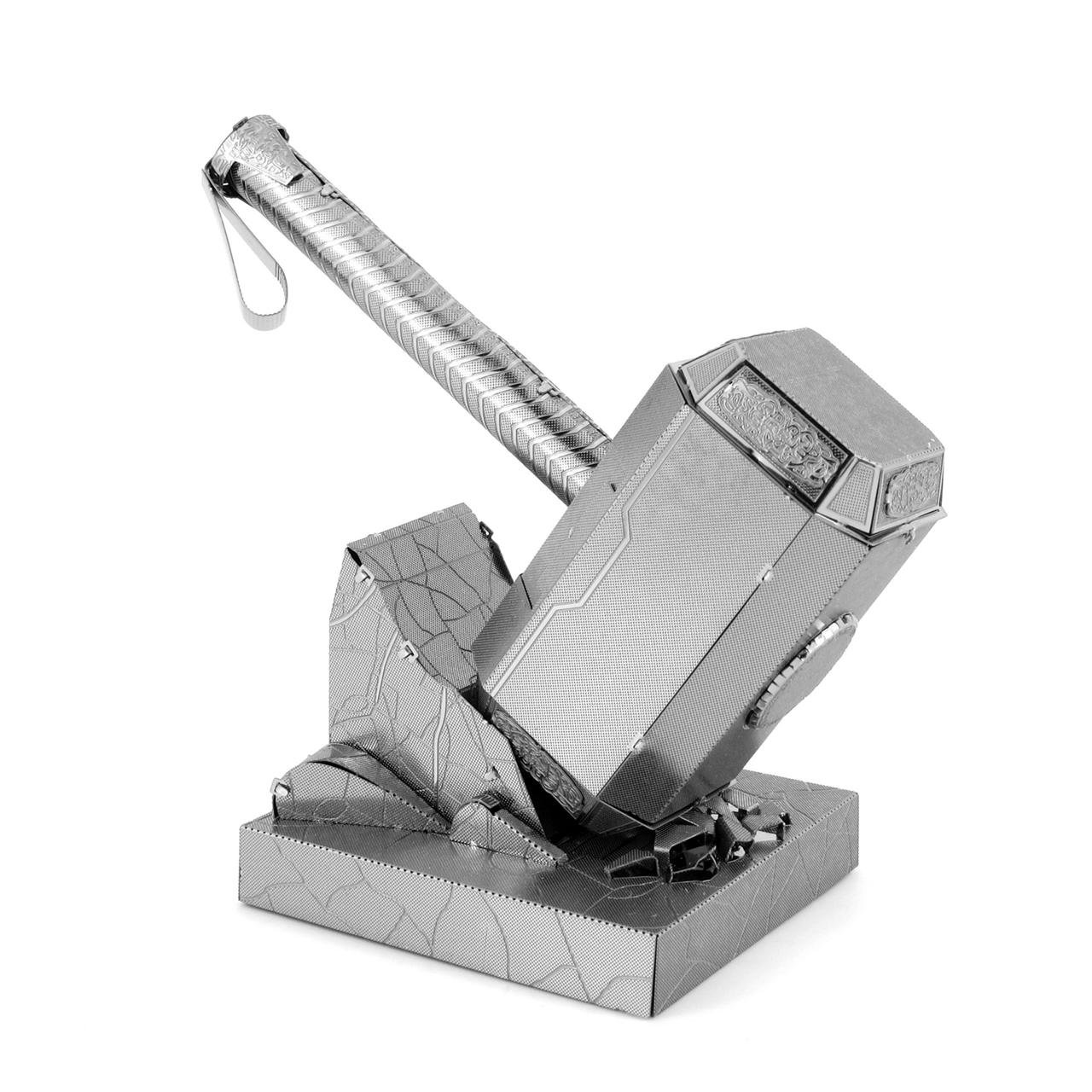 Металлический конструктор Metal Earth Marvel Thor's Hammer MMS320 (52560836)