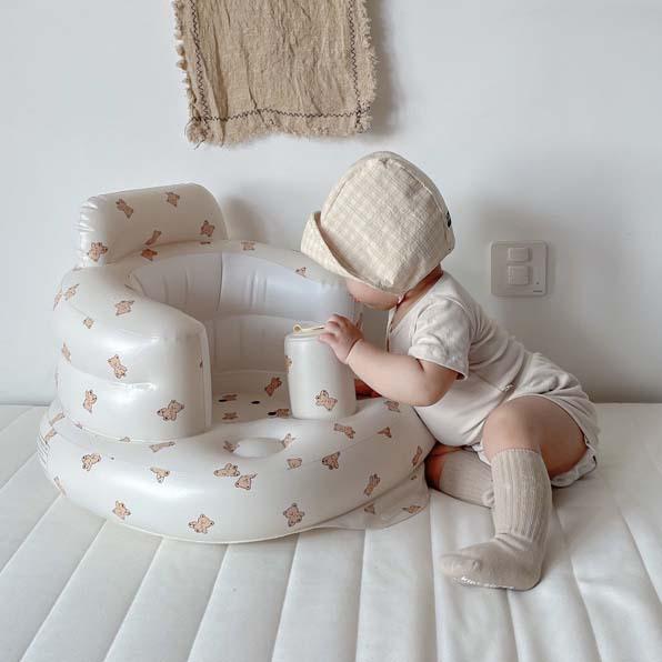 Детское кресло надувное Мишка для детей от 1 года (X01135-1) - фото 4 Детское кресло надувное Мишка для детей от 1 года (X01135-1) - фото 4