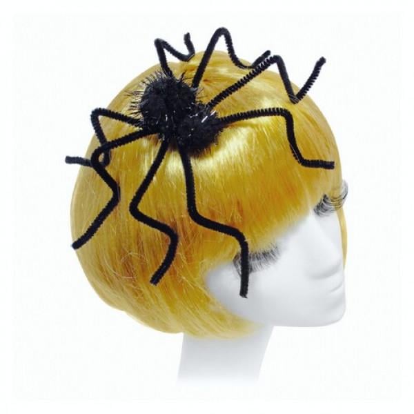 Заколка для Хэлоуина Seta Паук большой с булавкой (15-629BLK-L)