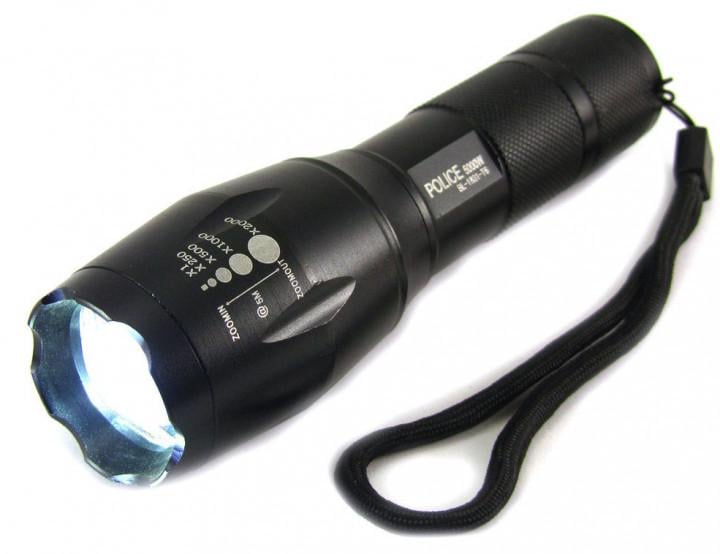 Фонарь ручной BL-1831 Cree XML-T6 1000 люмен 5 режимов 1х18650