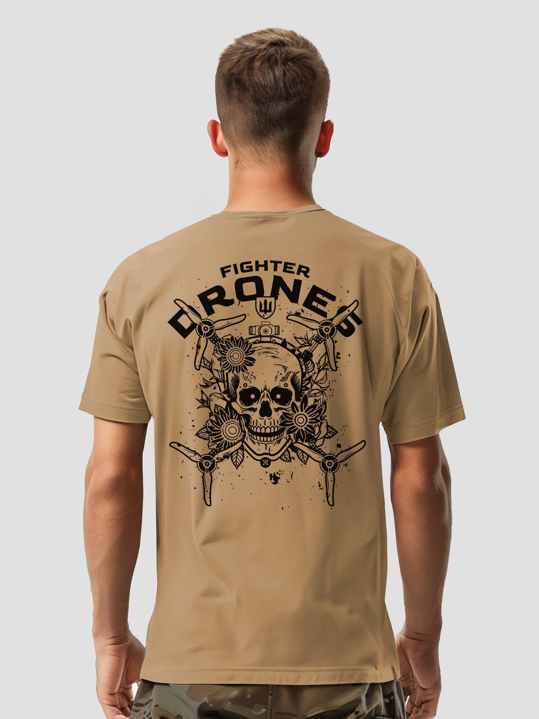 Футболка чоловіча "Fighting Drones" XL