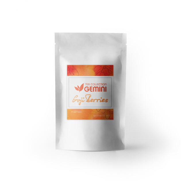 Чай фруктовий розсипний Gemini Tea Collection Ягоди годжі 100 г (5000000039340) Чай фруктовий розсипний Gemini Tea Collection Ягоди годжі 100 г (5000000039340)