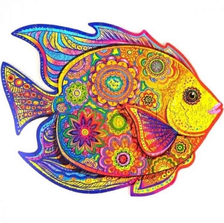 Пазл деревянный головоломка MD 1621 А5 рыбка (534094)