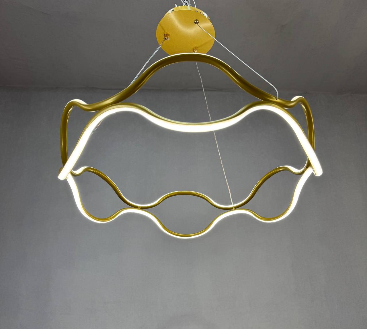 Люстра светодиодная Zilini AH2546GD 105W Золотистый (30244349) - фото 2 Люстра светодиодная Zilini AH2546GD 105W Золотистый (30244349) - фото 2