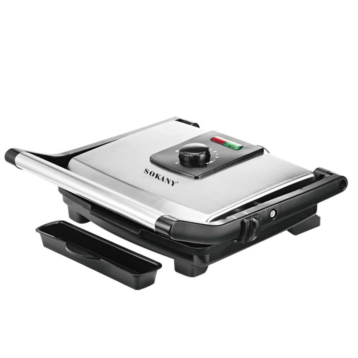 Гриль контактный Sokany KJ202SS 2000 Вт (2793) Гриль контактный Sokany KJ202SS 2000 Вт (2793)