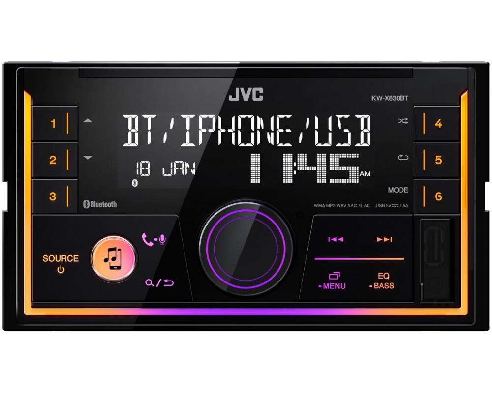 Автомагнитола JVC KW-X830BT