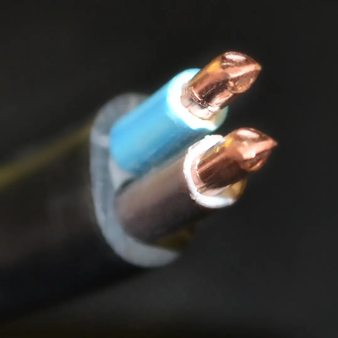 Силовий кабель СКЗ мідний ВВГ-П нг 2х2,5 мм2 - фото 2