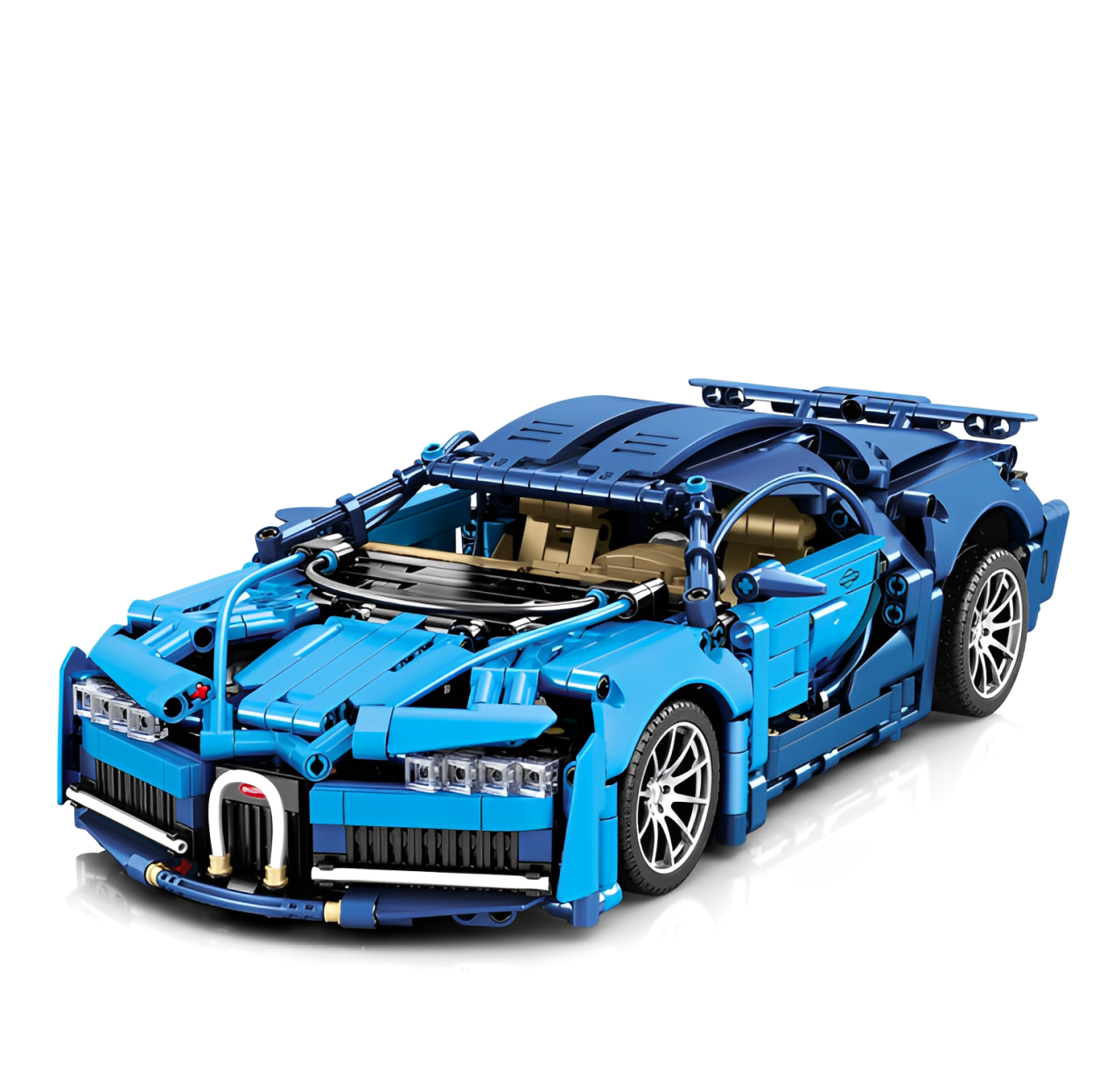 Конструктор дитячий MJI Bugatti Veyron Машина гоночна для хлопчика 1355 дет. (22792508)