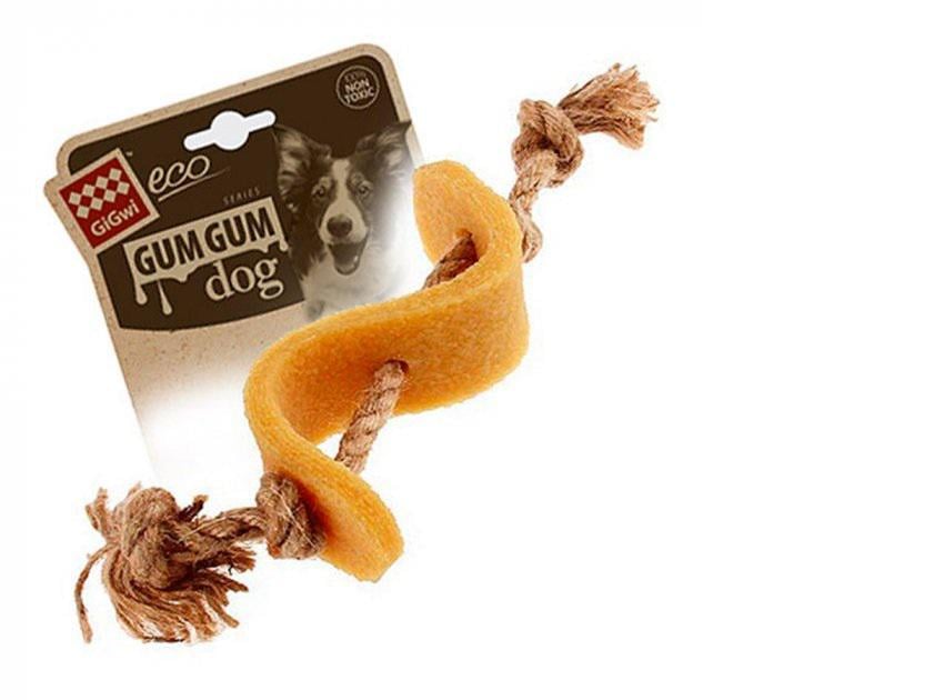 Іграшка для собак GiGwi Долар Gum gum 13,5 см Коричневий (75344)