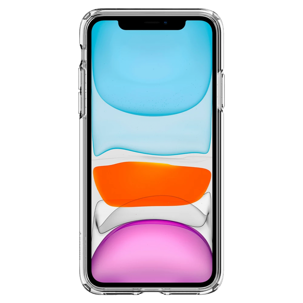 Прозорий чохол-наладка Spigen Ultra Hybrid Case for iPhone 11, Clear (076CS27185) - фото 4