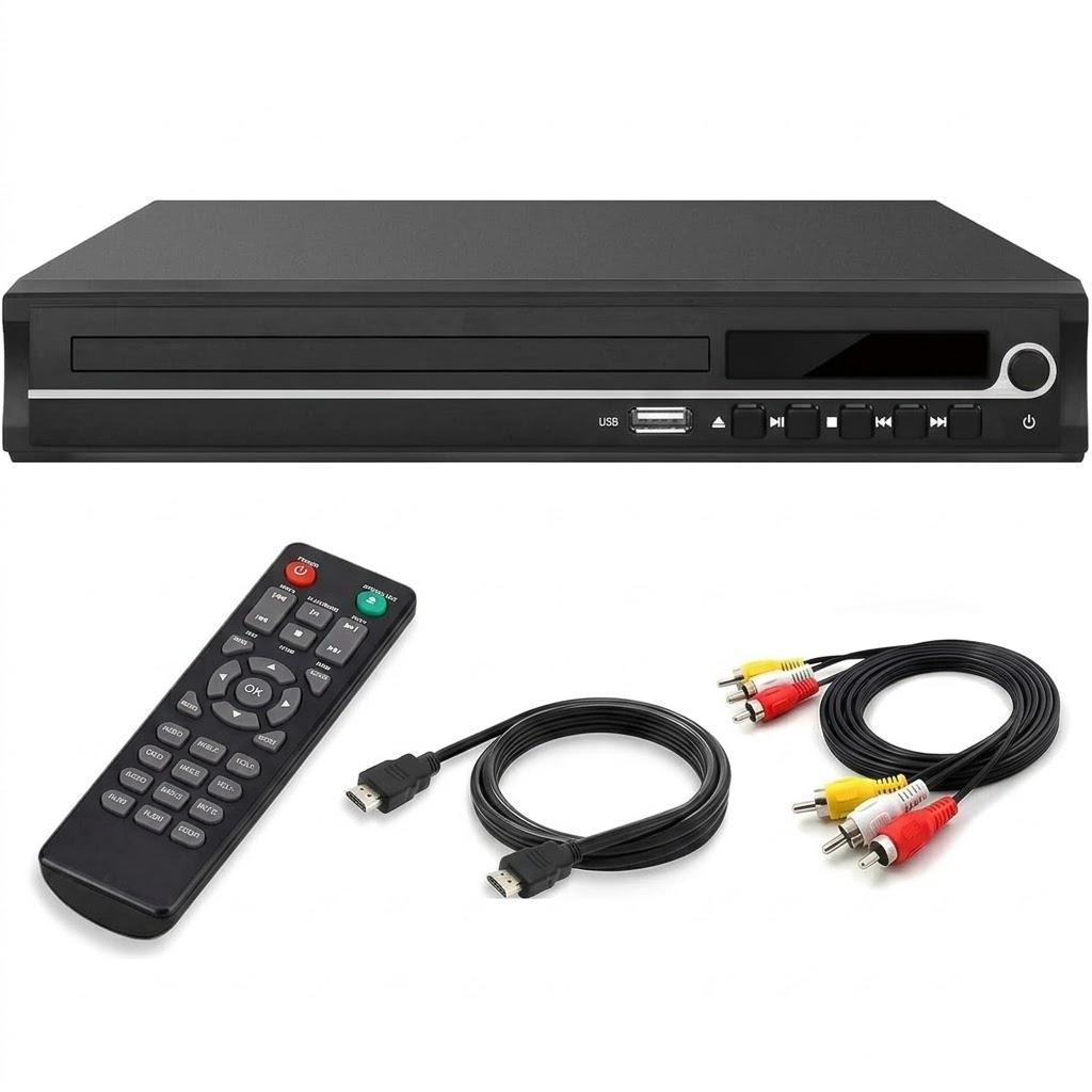 Програвач-DVD VATI DVD Player Region Free з підтримкою Full HD 1080P (33147319)