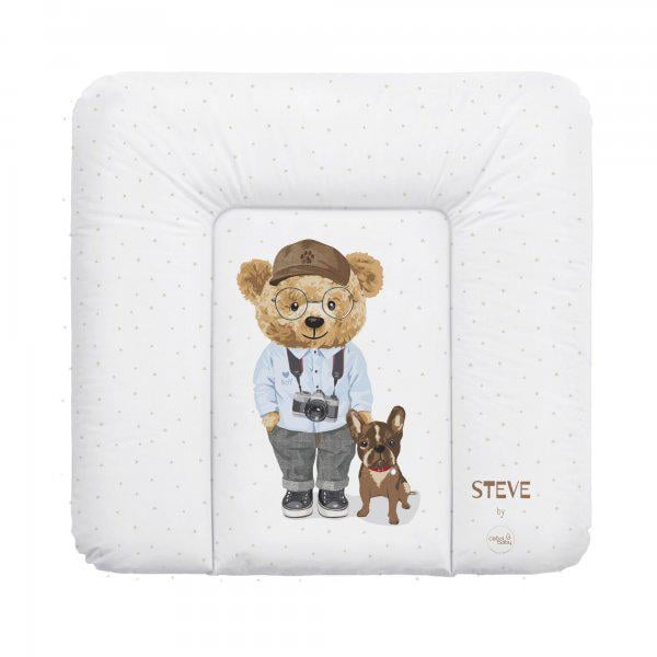 Пеленальный матрас на комод Ceba Baby Fluffy Puffy Steve 75x72 см (W-144-132-687)