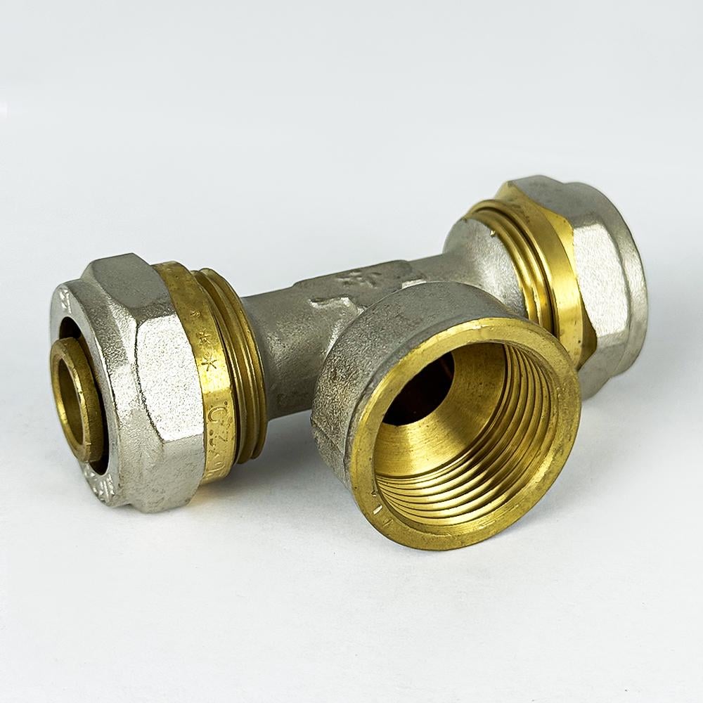 Трійник із внутрішнім різьбленням з проточкою SANTAN 20х3/4"х20 (57165) - фото 3 Трійник із внутрішнім різьбленням з проточкою SANTAN 20х3/4"х20 (57165) - фото 3