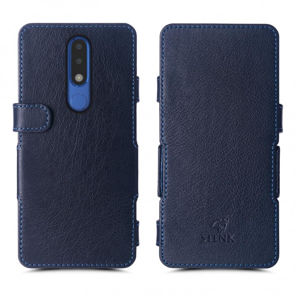 Чехол книжка Stenk Prime для Nokia 5.1 Plus Синий (63578)