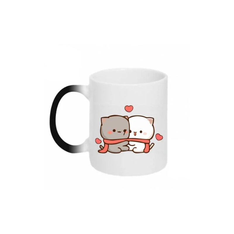 Чашка-хамелеон Котики с шарфами (13387947-17-184600)