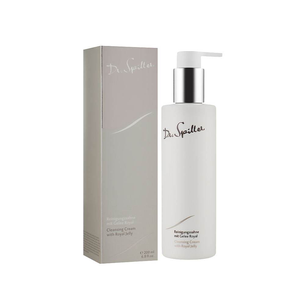 Крем очищувальний з маточним молочком для чутливої шкіри Dr. Spiller Cleansing Cream with Royal Jelly 200 мл