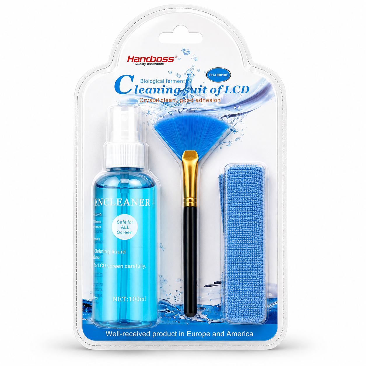Набір для чищення екранів HANDBOSS Cleaning Screen Kit FH-HB010E 3 в 1