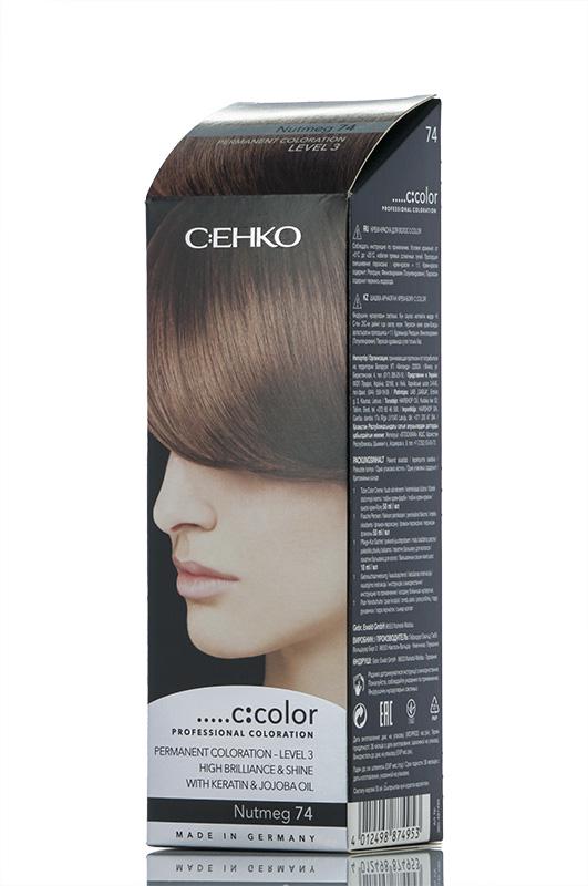 Крем-фарба для волосся стійка C:EHKO Color Creme 74 (8437)