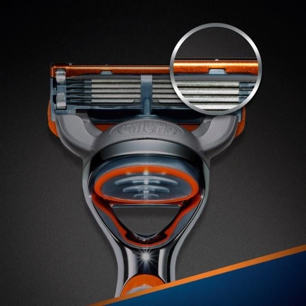 Картриджі змінні для гоління Fusion5 чоловічі Gillette Fusion 5 Power 8 шт. - фото 4