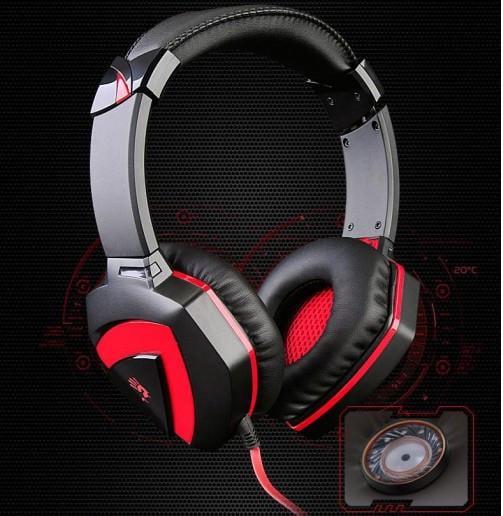 Наушники A4tech G500 Bloody Black/Red - фото 5 Наушники A4tech G500 Bloody Black/Red - фото 5