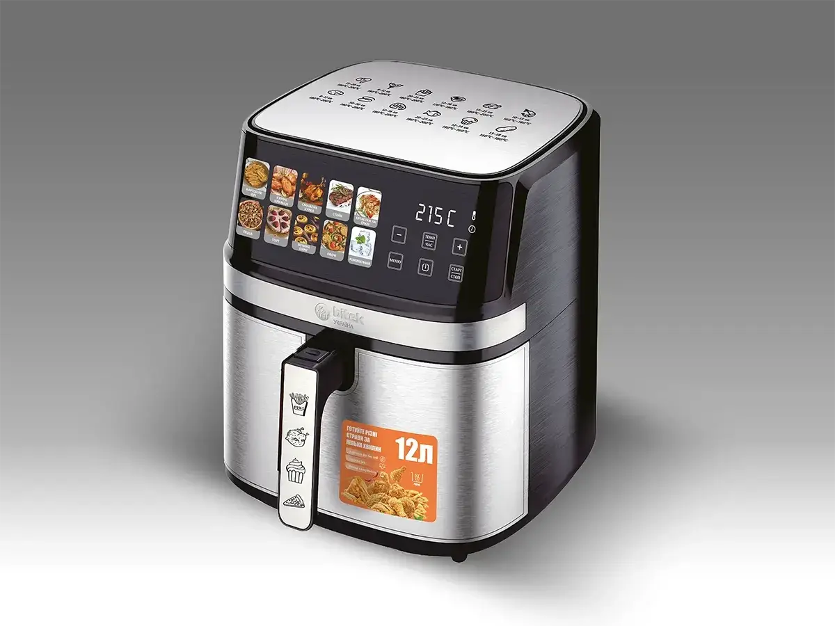 Аэрофритюрница мультипечь Air Fryer 4600Вт BITEK BT-5384/6154 12 л