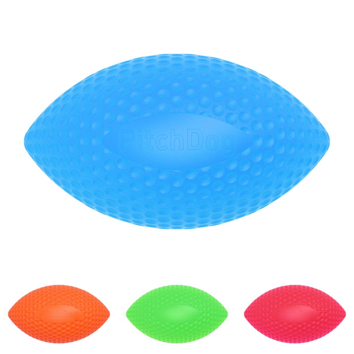 Ігровий м'яч для апортировки PitchDog D 9 см Блакитний (25881219) - фото 3