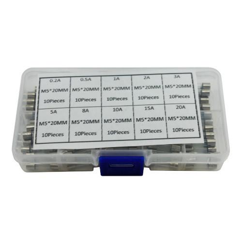 Предохранитель М5х20 мм 0,2-20А 100 шт. (58)