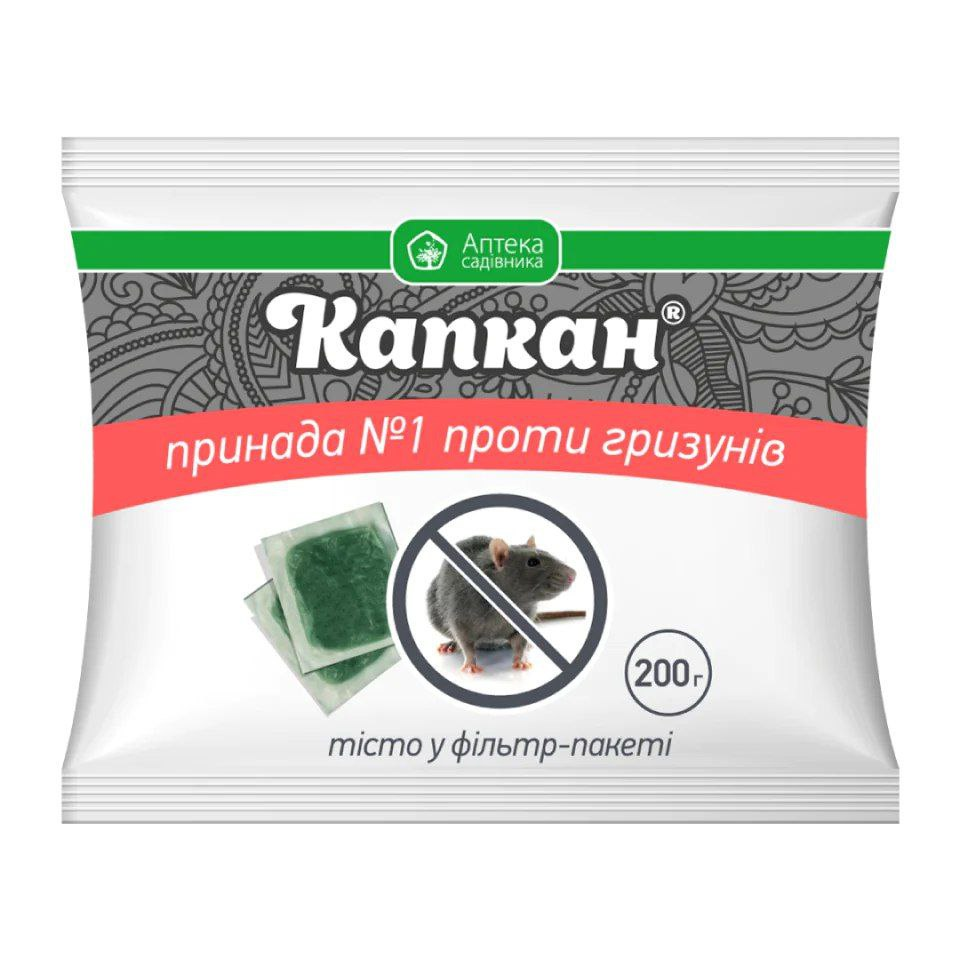 Капкан тесто в фильтр-пакете