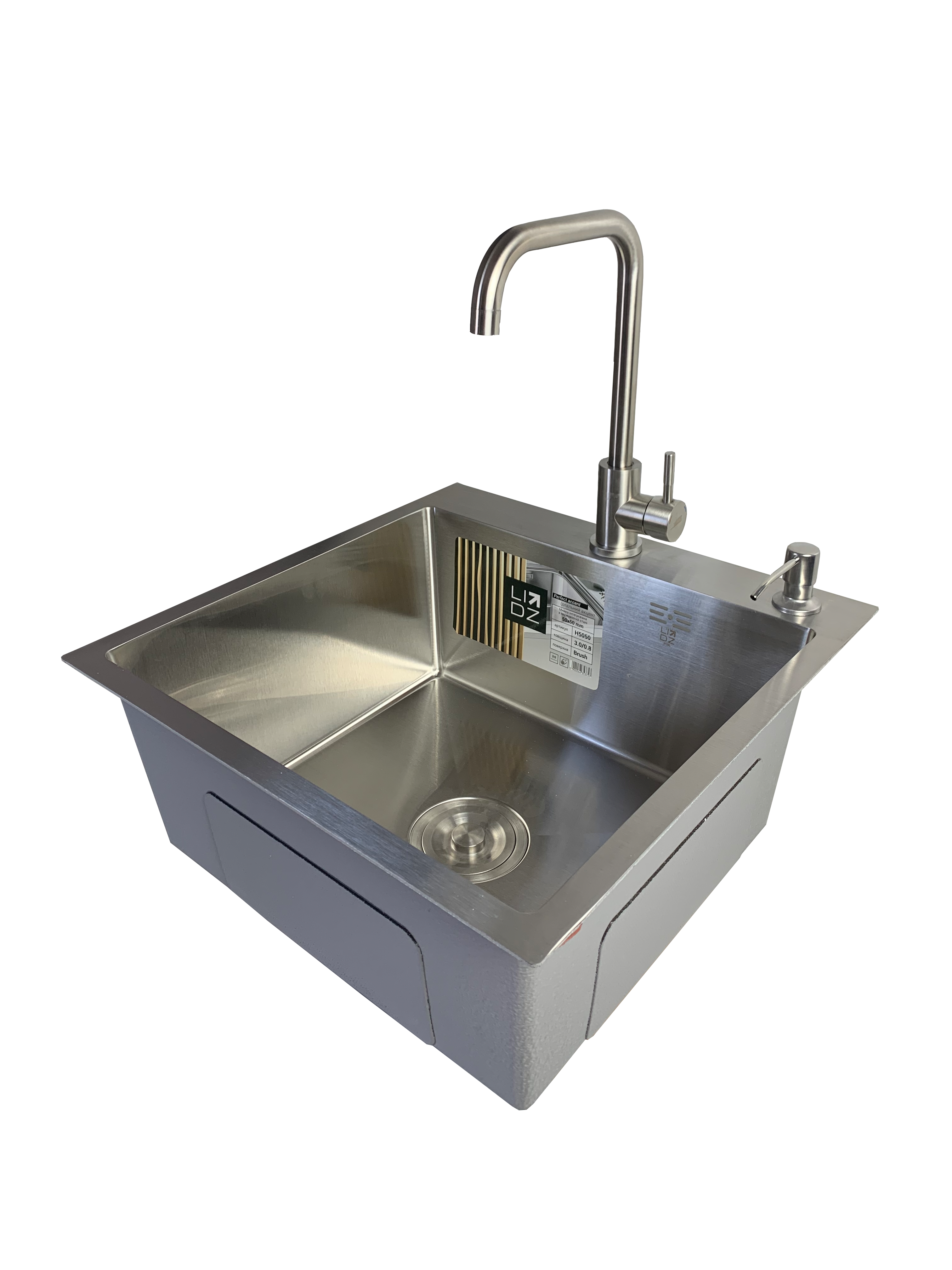 Мийка кухонна Lidz 50x50 см (57b10ef7)