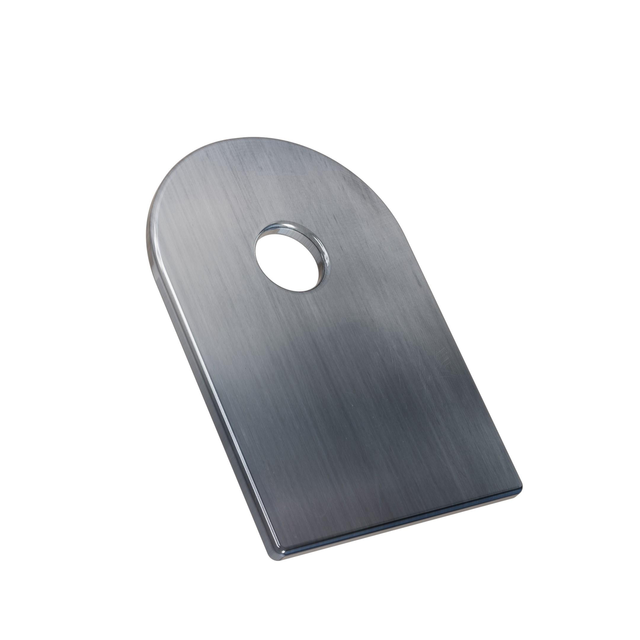 Вушко монтажне приварне сталеве 45х30 товщина 1.5 мм отвір 9 мм для навісного замка ВМ-4530 1 шт. (2875211275/К2264)