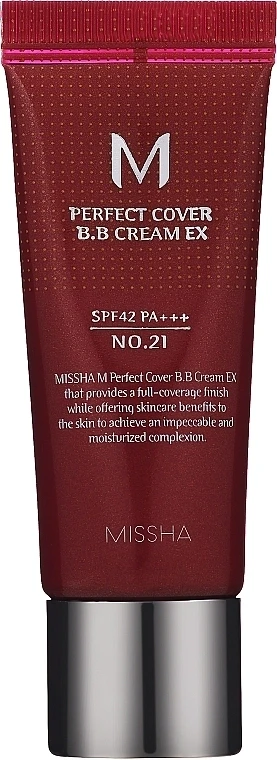 BB-крем Missha M Perfect Cover BB Cream EX SPF42/PA+++ 23 Natural Beige 20 мл (2072052055)