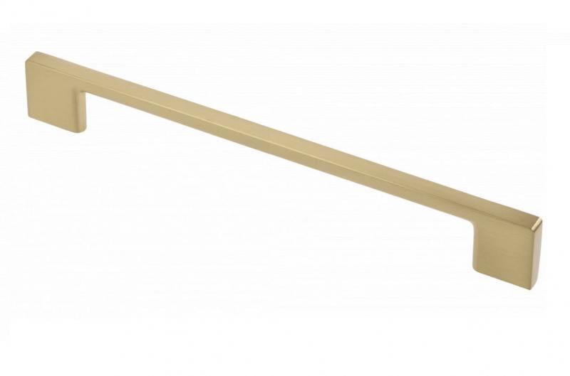 Меблева ручка GTV UZ 819 латунь C-192 мм Золотий (UZ-819192-16)