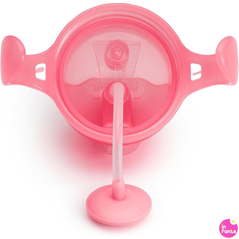 Поїльник з трубочкою Munchkin Any Angle 210 мл Рожевий (00495) - фото 4