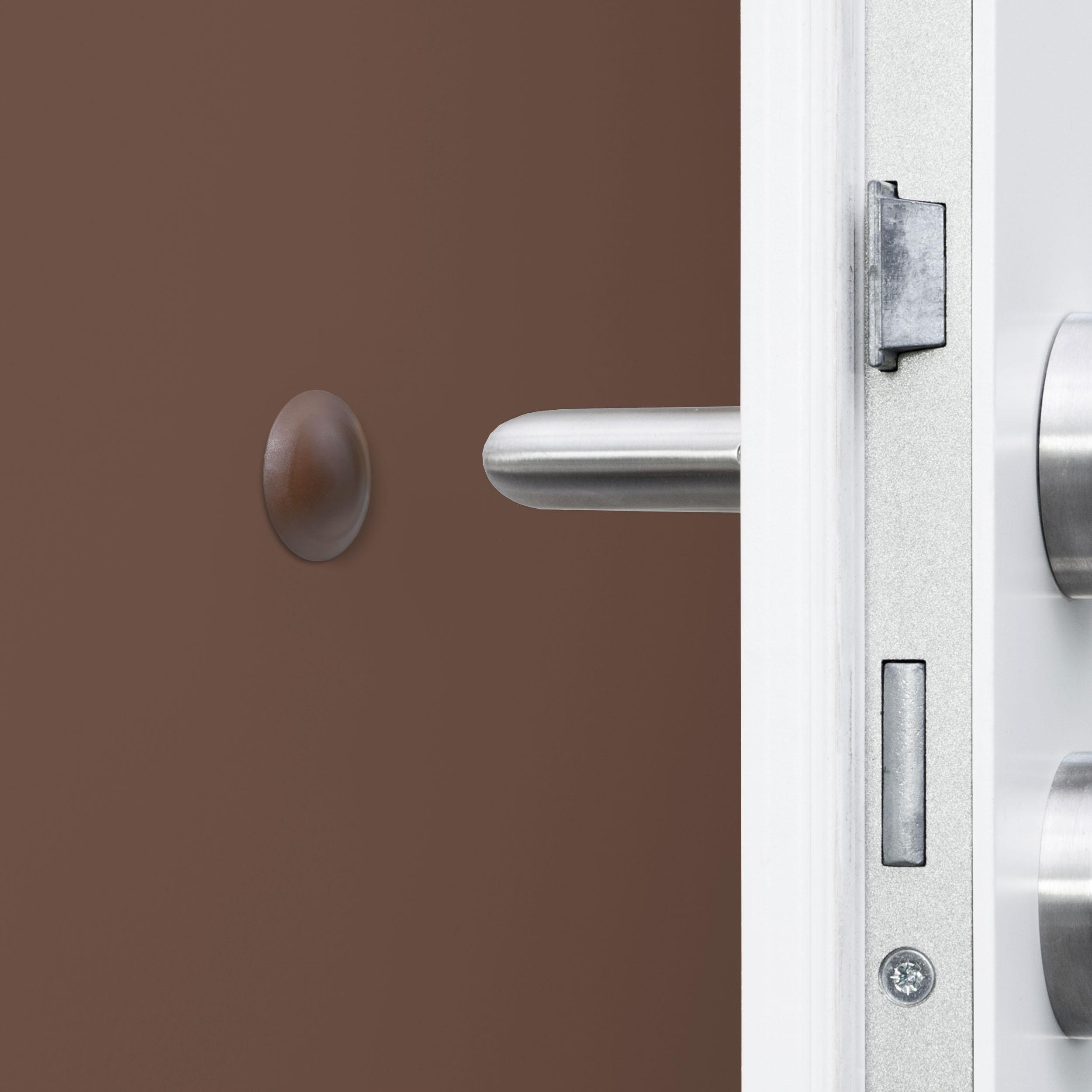 Обмежувач дверний настінний Metal-Bub Bumms самоклеючий 60 мм Коричневий (BUMMS60BR) - фото 3 Обмежувач дверний настінний Metal-Bub Bumms самоклеючий 60 мм Коричневий (BUMMS60BR) - фото 3