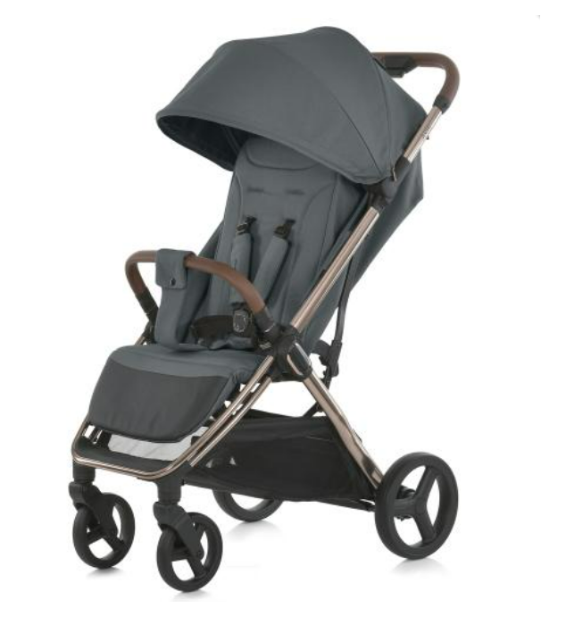 Коляска-книжка прогулочная El Camino ME 1192 AXIS Volcanic Gray