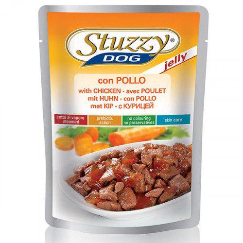 Корм вологий Stuzzy Dog Chicken Jelly з куркою в желе для собак пауч 100 г (8005852142511)