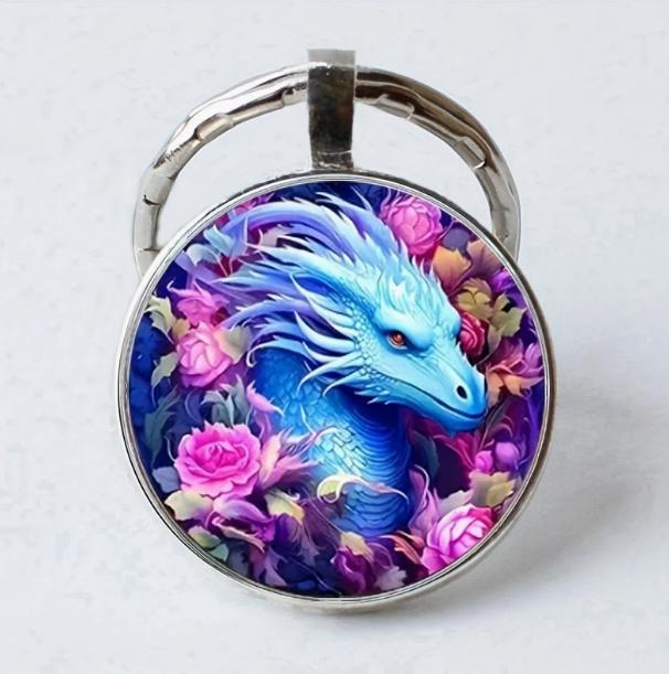 Брелок для ключей Дракон 3х6 см (EG0053-04)