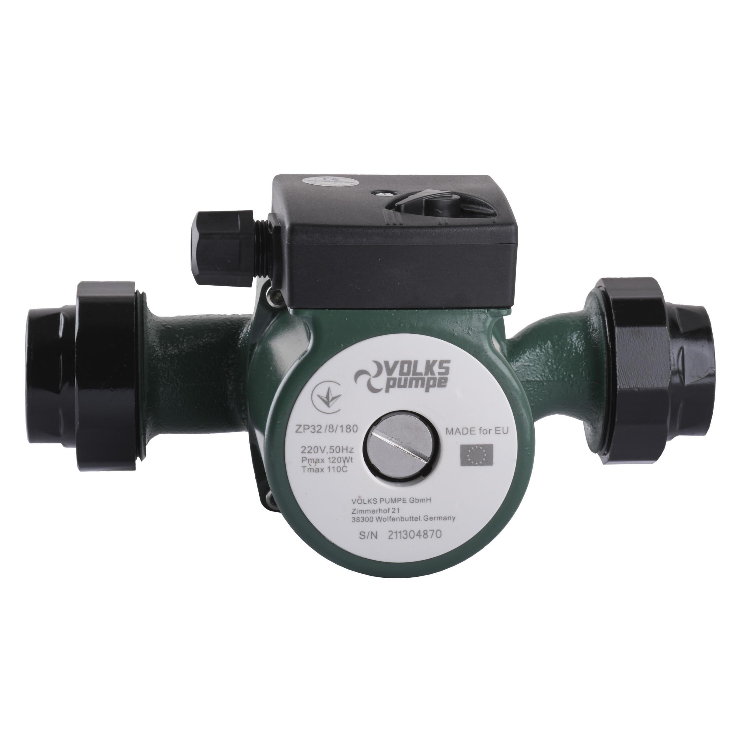 Насос циркуляционный VOLKS pumpe ZP32/8 180 мм/гайки (000022198)