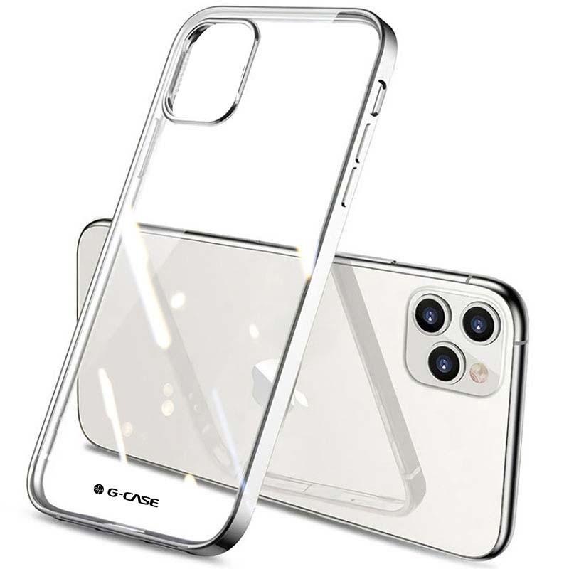 TPU чохол G-Case Shiny Series для Apple iPhone 12 Pro (6.1'') (Срібний) (155001)