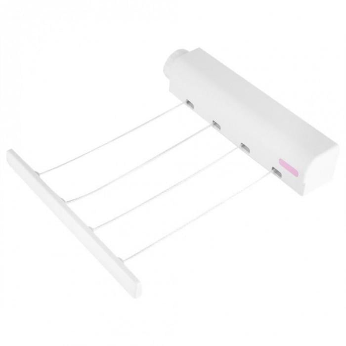 Автоматическая вытяжная настенная сушилка для белья Белый - фото 5