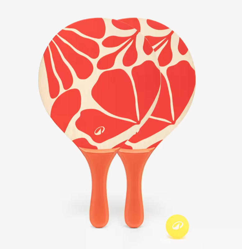 Набор для пляжного тенниса Sandever Woody Racket 2 ракетки/мяч Красный (2583360981) Набор для пляжного тенниса Sandever Woody Racket 2 ракетки/мяч Красный (2583360981)