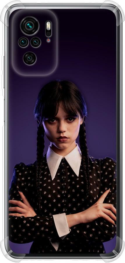 Чехол на Xiaomi Redmi Note 10 Wednesday v3 (5517sp-2277-42517)