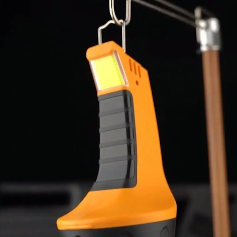 Фонарик светодиодный UKC T60-3W-COB портативный USB подвесной крюк (23678357) - фото 4 Фонарик светодиодный UKC T60-3W-COB портативный USB подвесной крюк (23678357) - фото 4