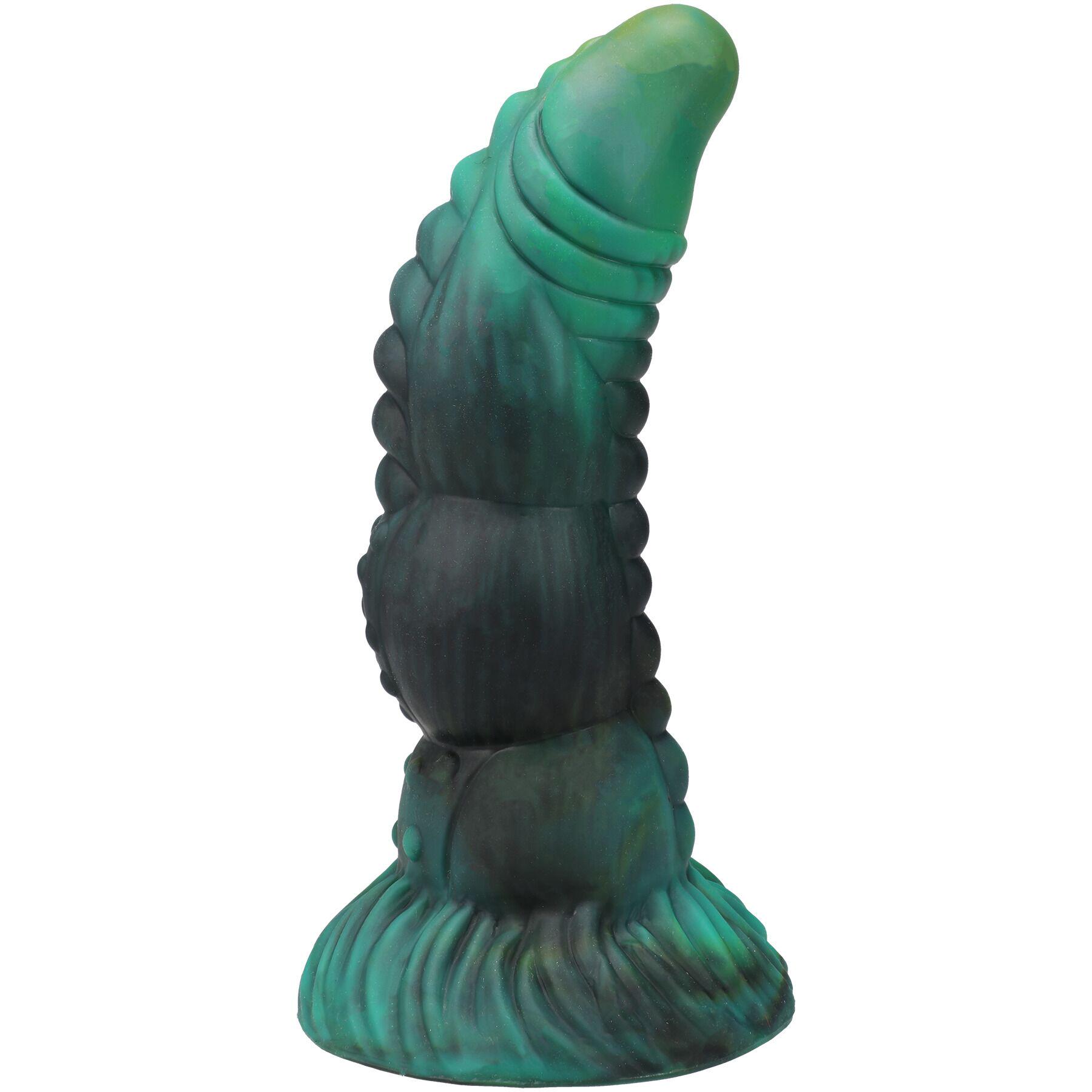 Фаллоимитатор фэнтезийный Doc Johnson Vac-U-Lock X Fantasy Fuckers Green Serpent (36189035)