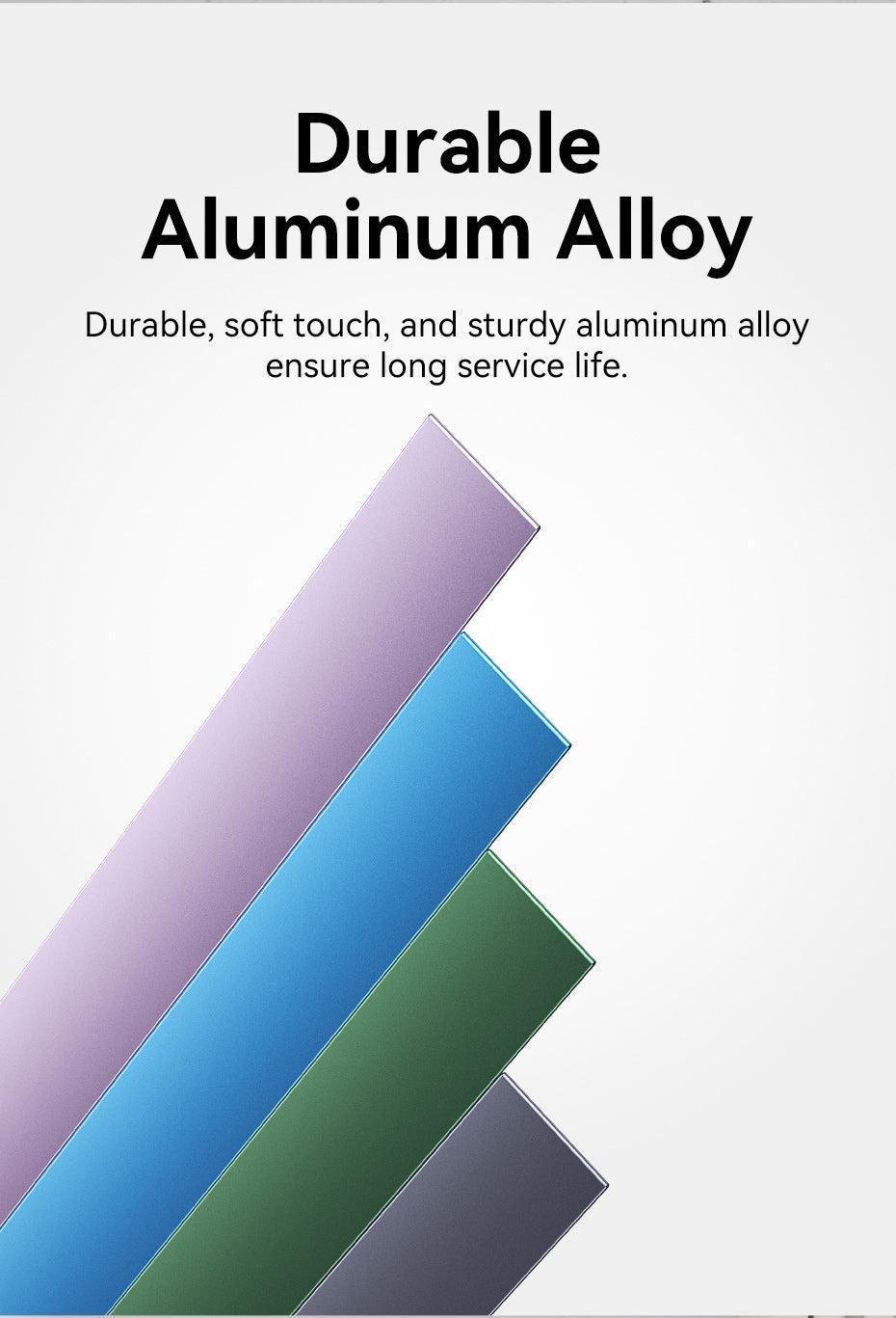 Подставка для телефона Vention настольная металлическая складная алюминиевая Фиолетовый (KCZV0) - фото 5