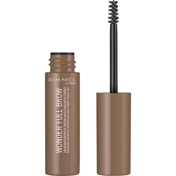 туш для брів Rimmel London wonder full brow 4,5 мл 001 light (3614227537286) - фото 2