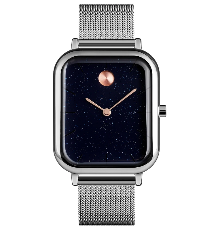 Часы наручные женские Skmei 9187 Silver steel (18401)