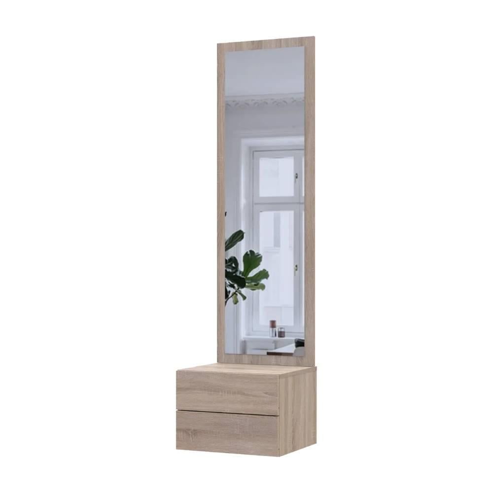 Тумба подвесная с зеркалом Doros Сола DRS-011743 45х40х168,6 (44900345)