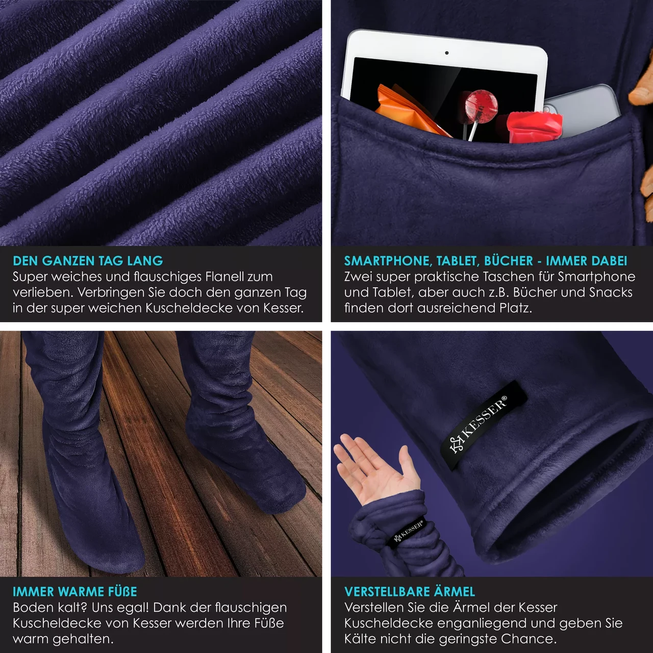 Ковдра-плед KESSER 200x140 см (225262457139vltt-200x140) - фото 4 Ковдра-плед KESSER 200x140 см (225262457139vltt-200x140) - фото 4