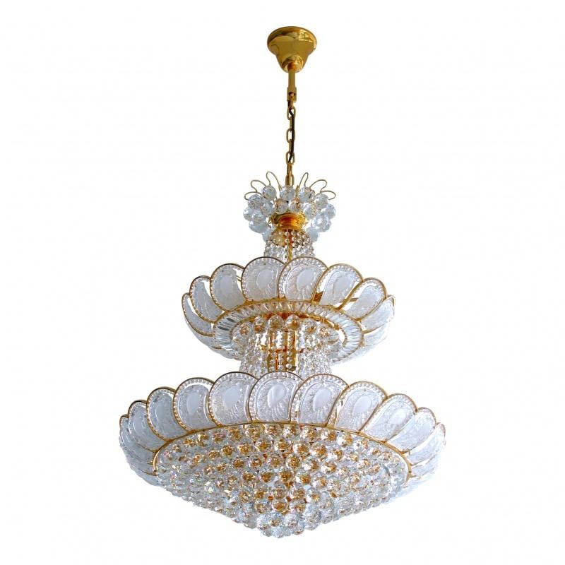 Люстра подвесная Brille BCL-247S/32 E14 большая для холла